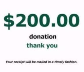 Quick Donation - 200